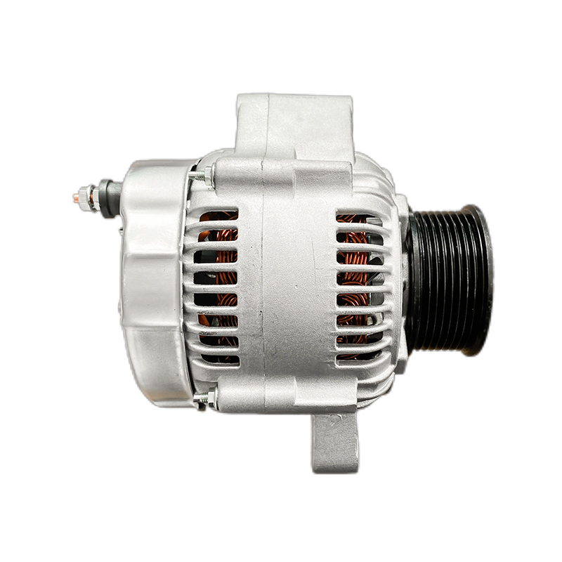 Komatsu PC200 PC220 için Denso 24V 60A Alternatör | 8 Yivli 77mm Kasnak Değiştirme Ünitesi